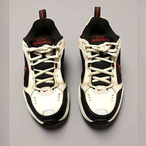 Nike Other - Nike Air Monarch IV Black and White Trainers